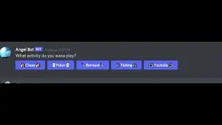 [Discord.js]Game Activity + Buttons!