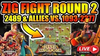 Zig Fight!!! 2489 vs. 1093 Round 2   - Rise of Kingdoms