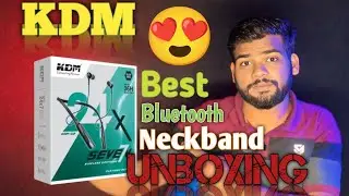 Best Bluetooth Neckband KDM G2 24 X 7 //Best Bluetooth KDM Neckband....