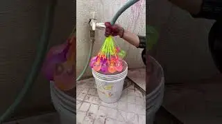 Auto Filling Water Balloons  Holi Balloons  #shorts #holi #balloon #youtubeshorts #youtube