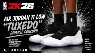 NBA 2K26 Shoe Creator - Air Jordan 11 Low 