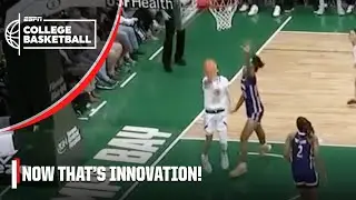 NO WAY! 🤯  Romi Levy bounces inbounds pass off her defender and lays it in | ESPN College Basketball