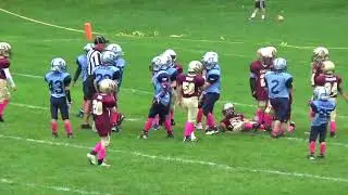 2017 Southern Dutchess Patriots 9U Football vs Hudson Valley