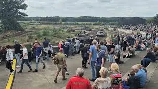 Short part of the tank parade during the 2025 Summer Offensive at Nationaal Militair Museum.