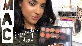 MAC Eyeshadow HAUL + SWATCHES