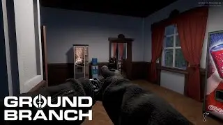 GROUND BRANCH 1034 Solo Gameplay | Terrorist Hunt: Bank | Veteran