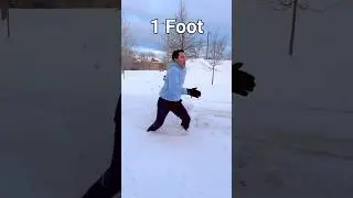 Sprinting with More and More Snow