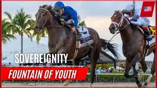 SOVEREIGNTY wins the 2025 Fountain of Youth Stakes (G2)