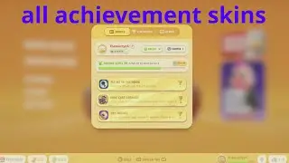 how to get achievement skins in party animals