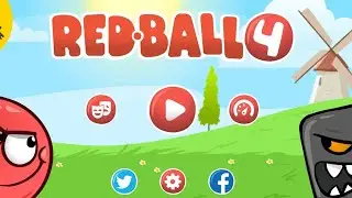Red ball 4: bounce ball 4. roller ball 4.boune ball