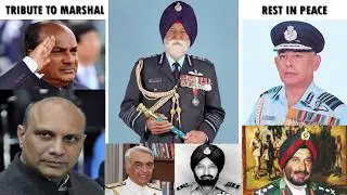 Nation Mourns The Death of Marshal Arjan Singh | Leaders Pay Tribute