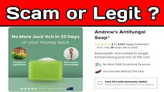 Veloma Andrew's Antifungal Soap Review: Scam or Legit Product?