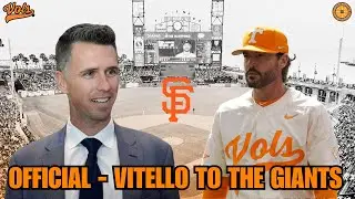 ОФИЦИАЛЬНО: Тони Вителло — менеджер «Сан-Франциско Джайентс» | Tennessee Vols Baseball