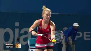 Babos/Pavlyuchenkova v Hingis/Vandeweghe Match Highlights (QF) Apia International Sydney 2017