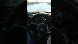 #BMW #F82 #M4 Snow Drifting Loud Exhaust Sound