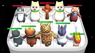 ANIMAL MERGE WAR - Merge Cat Evolution #maxlevel