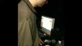 Manny Machete at Dj Nemoz Studio