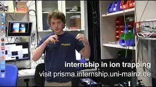 Brian (US) used trapped Ca+ ions to study quantum information processes