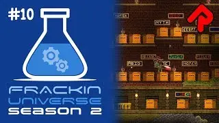 Automating Crop Harvesting & Hive Production | Let's play Starbound Frackin' Universe S2 ep 10