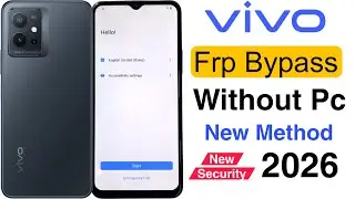 Vivo T1 5G Frp Bypass | Without Pc | Google Account Lock Unlock - New Security New Method 2026