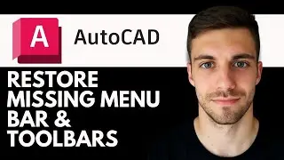 How to Restore Missing Menu Bar and Toolbars in AutoCAD 2026 (Easy Guide)