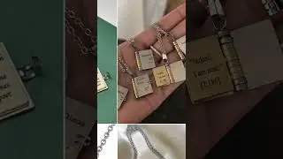 Customized Book Locket ❤️🔥 #D'Prento #customized #explorepage #art #jummamubarak #unboxing #gift