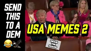 USA funny memes #2 | The best political memes guaranteed to maga