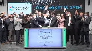 Coveo Solutions Opens the Market, November 24, 2021