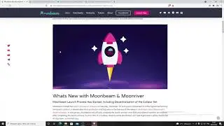 Moonbeam последние новости (запуск токена  $GLMR)  #dot #moonbeam