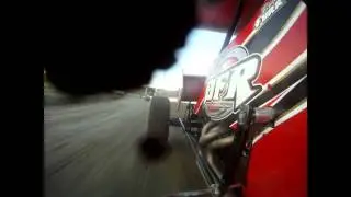 Brad Furr lining up for Heat Race
