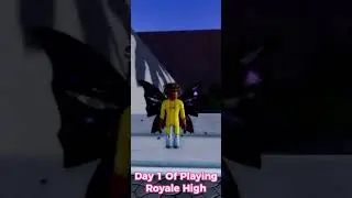 day 1 vs 2,456 Of Playing Royale High #royalehigh #roblox
