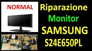 0701:Analisi Guasto Monitor SAMSUNG S24E650PL