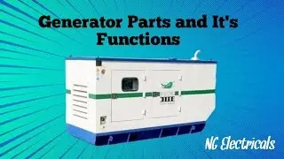 Diesel Generator Parts and It's Functions | Generator Working | Diesel Generator कैसे काम करता है |