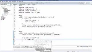 JavaFx Tutorial For Beginners 9   How to build a Calculator in JavaFX Part 2