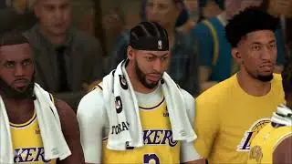 NBA 2K24 Lakers vs Golden State Warriors