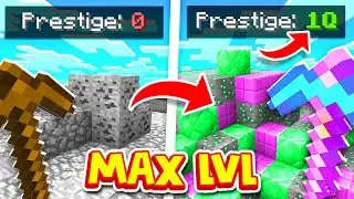 My PICKAXE has the MAX LEVEL PRESTIGE ENCHANT in MINECRAFT: PRISONS?! | Minecraft OP PRISON #13