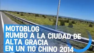 MOTOBLOG RUMBO A LA CIUDAD DE ALTA GRACIA POR FALDA DEL CARMEN 
