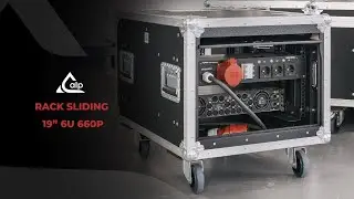RACK SLIDING 19&rdquo; 6U 660P -  ALP Flight Cases
