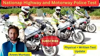 National Highway and Motorway Police Jobs 2024 | NHMP Physical and Written Test Update