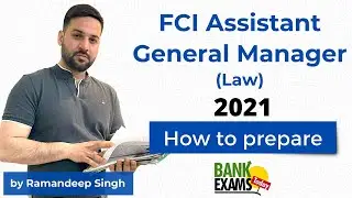 FCI Assistant General Manager(Law) 2021 - Preparation Guide