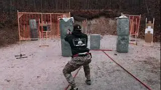 Started off a slow, picked up speed on the backend #NVGC #USPSA February 2025 #Stage3 #DonWick #LO