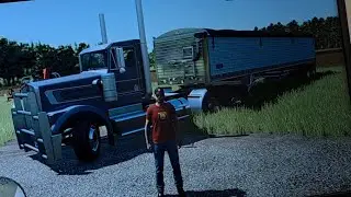 Harvesting the canola fields for the pigs} ep 3 FS25 SURVIVAL 