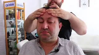 ASMR Turkish Barber Face Head And Body Massage 37