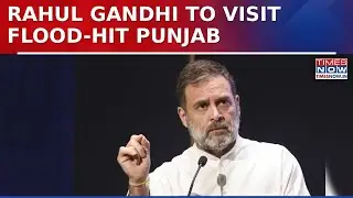 Rahul Gandhi To Visit Flood-Hit Punjab On Monday | Amritsar & Gurdaspur On Schedule | Watch
