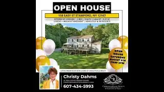 OPEN HOUSE: Saturday, August 9, 2025 | 11 AM &ndash; 2 PM! Tour this peaceful Stamford property set on 9.3