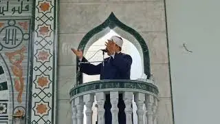 اول خطبة جمعة في المسجد الجديد ❤️   ( فضل بناء المساجد)