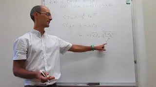 Kinetic theory of gases. Root mean square speed