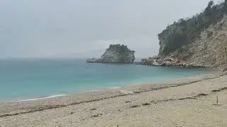 Albania. Saranda.  Mirror(Pasqyra) Beach. September 2022. Албания. Саранда. Пляж Mirror(Pasqyra).