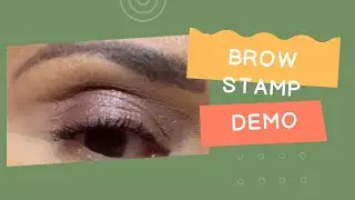 YES THIS BROW STAMP WORKS!!! ❤❤❤#shorts