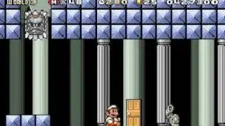 Super Mario Advance 4: Super Mario Bros. 3 - Mundo 3, Fortaleza #1 (Las trampa-puertas) -